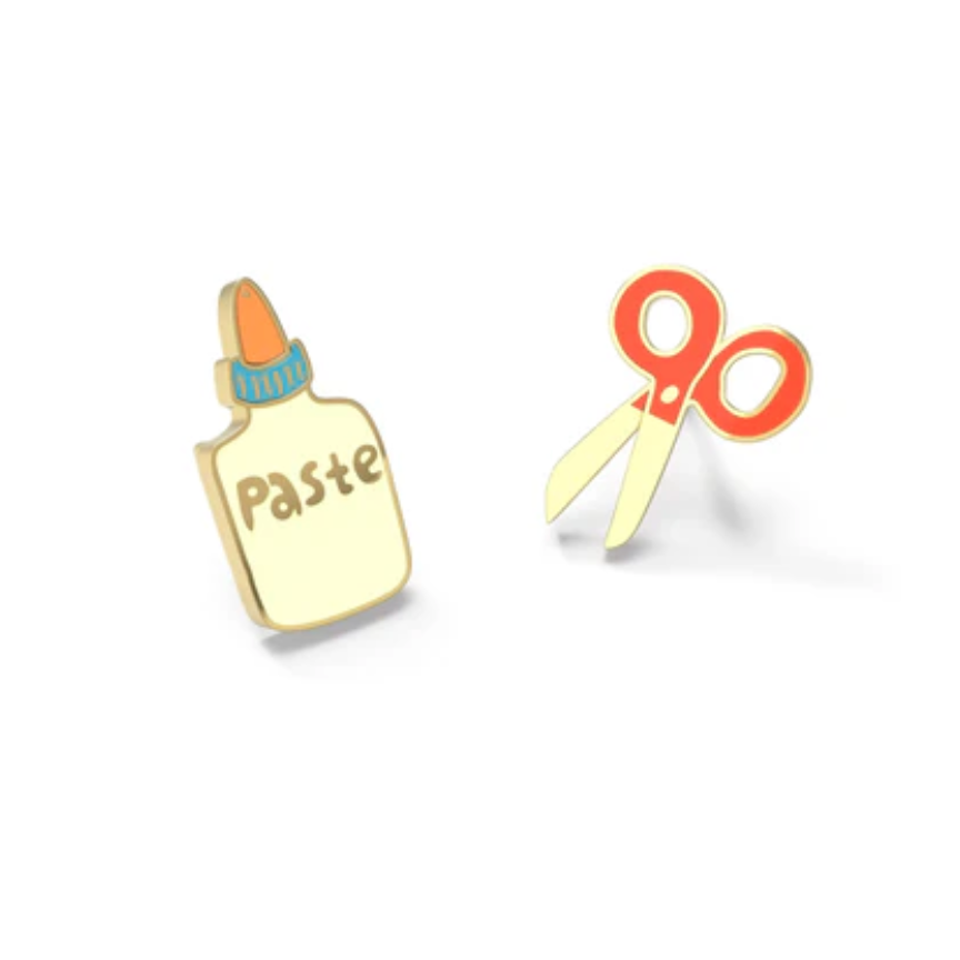 Paste & Scissors Earrings