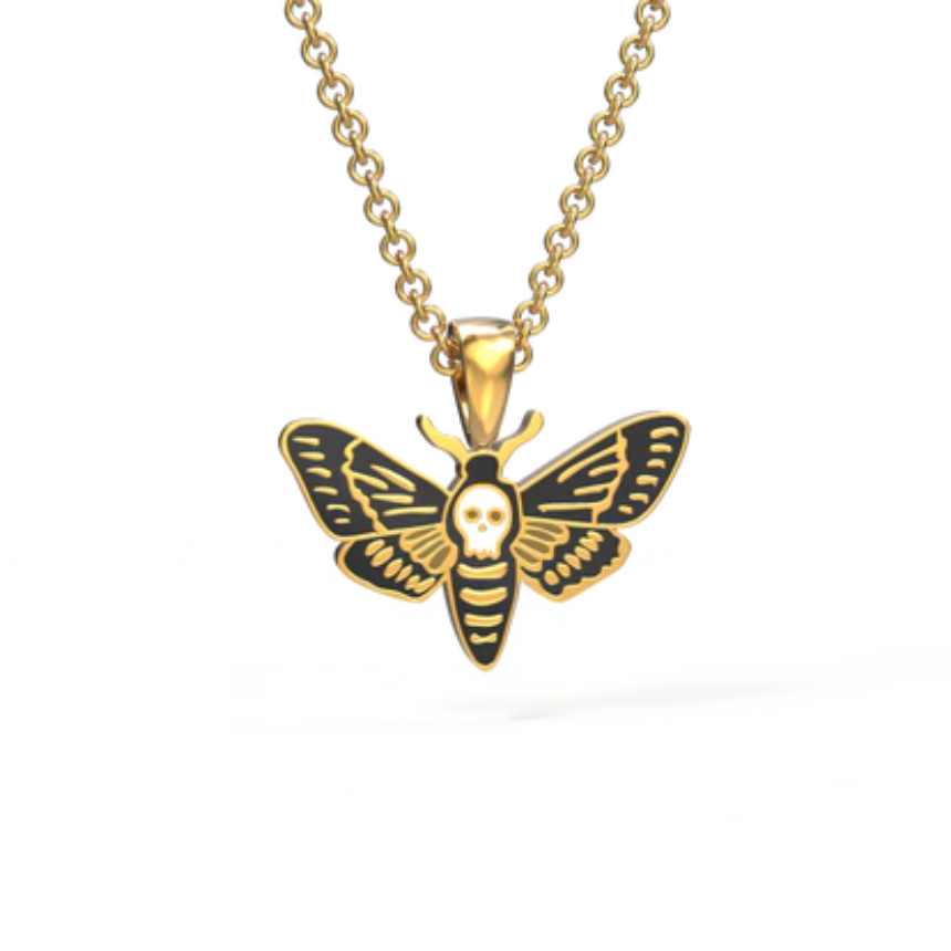 Deathshead Hawkmoth Pendant