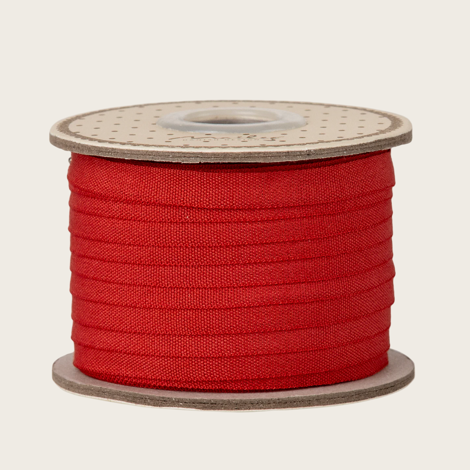 Red ribbon spool 