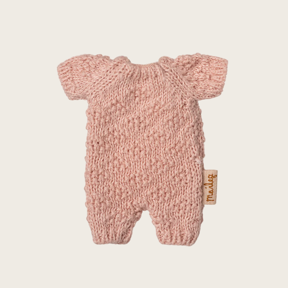 Knitted baby suit 