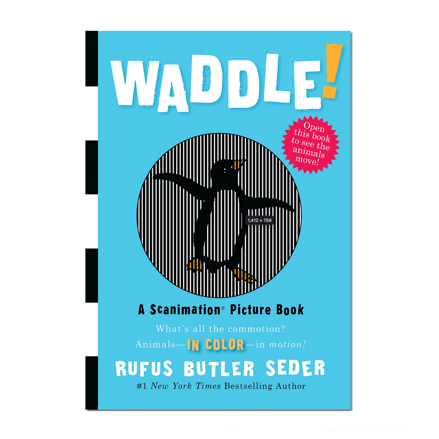 Book cover of 'Waddle!' by Rufus Butler Seder