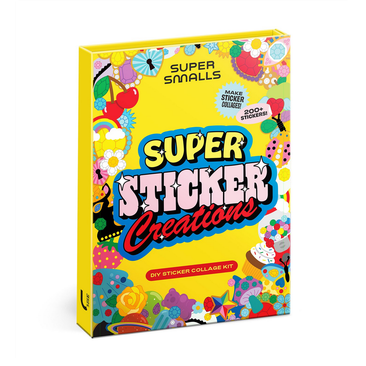 Super Sticker Creations packaging with colorful design on a white background