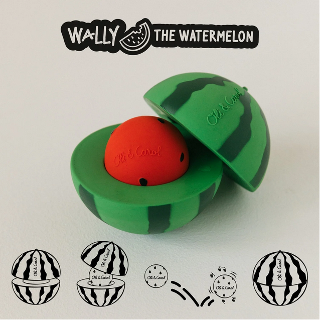 Watermelon Stacking Toy & Rattle Ball