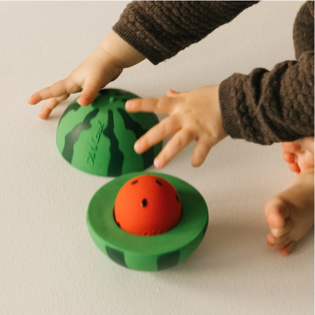 Watermelon Stacking Toy & Rattle Ball