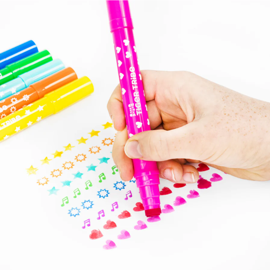 Dual Tip Stamp Markers