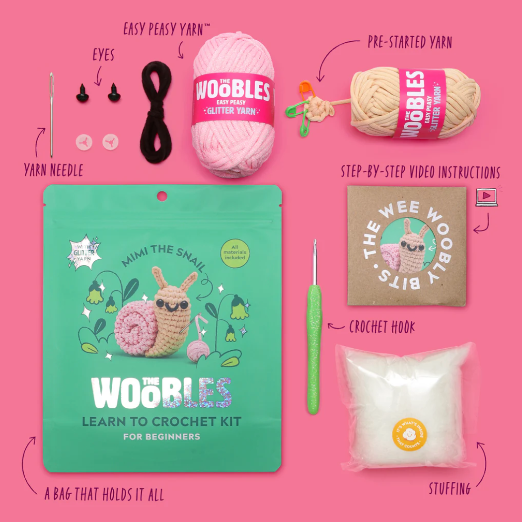 Mimi the Snail Crochet Kit