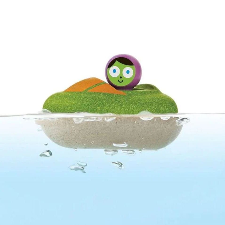 Plan Toys Bathtub Explorers: Speed Boat - PBS Kids Edition