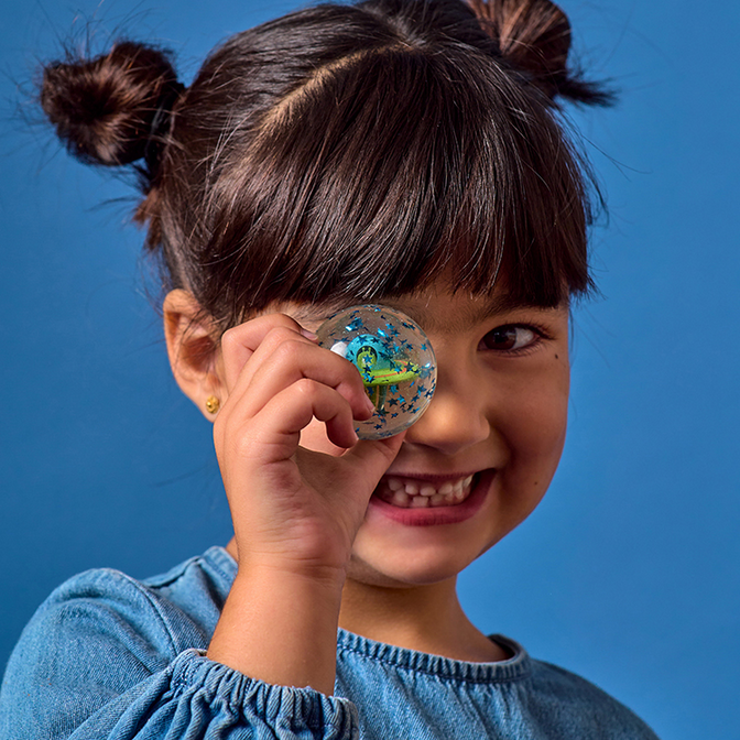 ROCKET SHIP & UFO BOUNCY BALLS