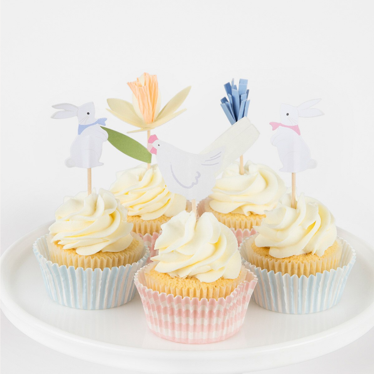 Easter Cottage Cupcake Kit (x24 toppers)