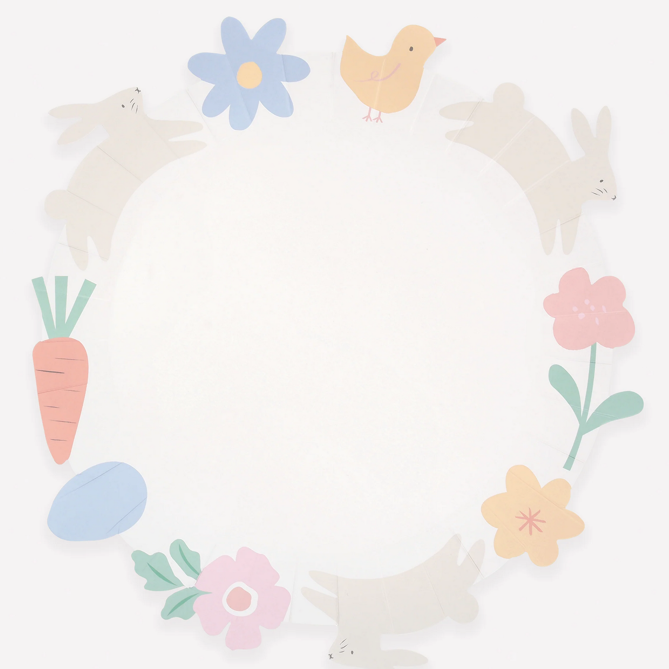 Easter Icons Edged Dinner Plates