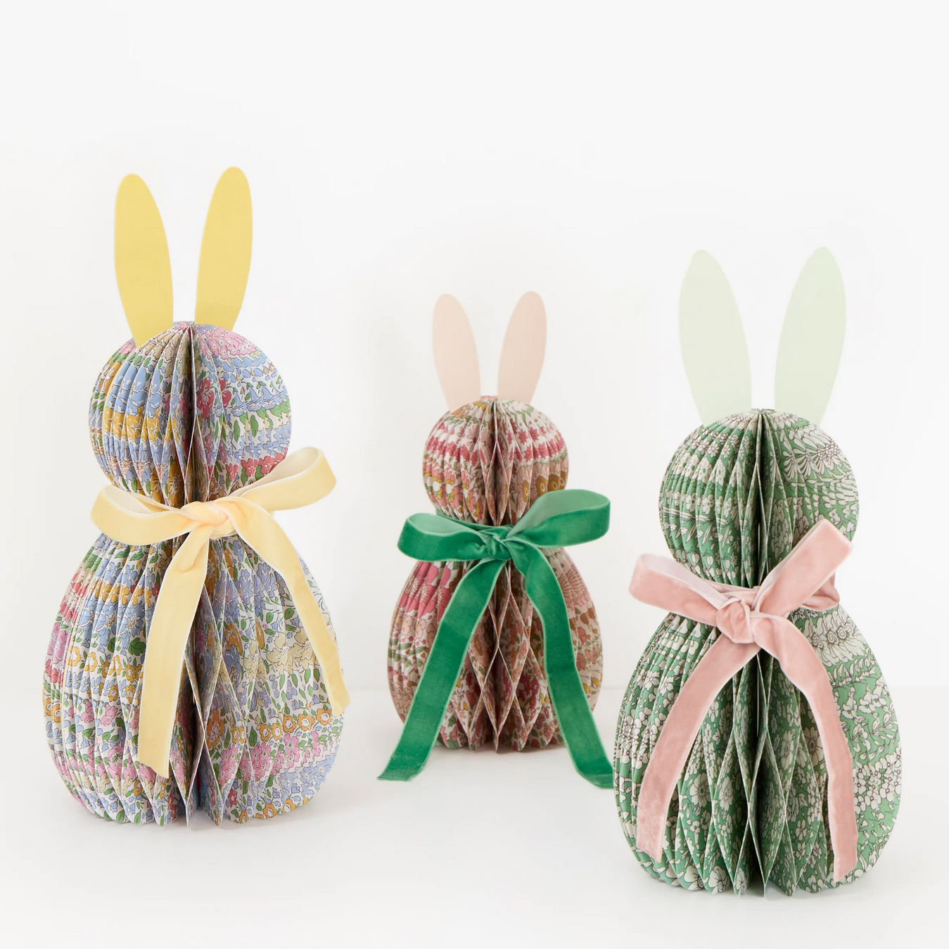 Meri Meri x Liberty Paper Honeycomb Bunnies