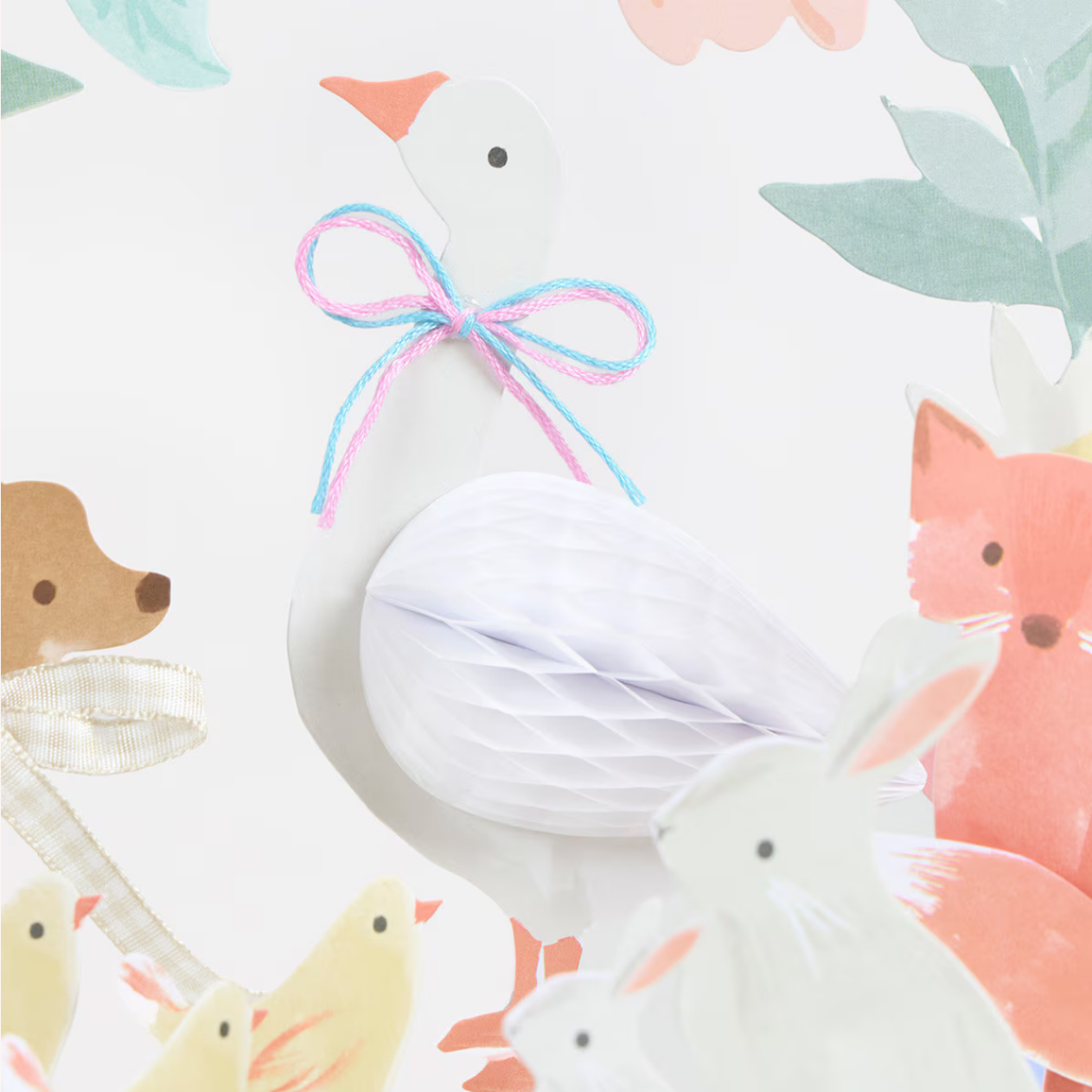 Little Animals Cake Toppers (x8)