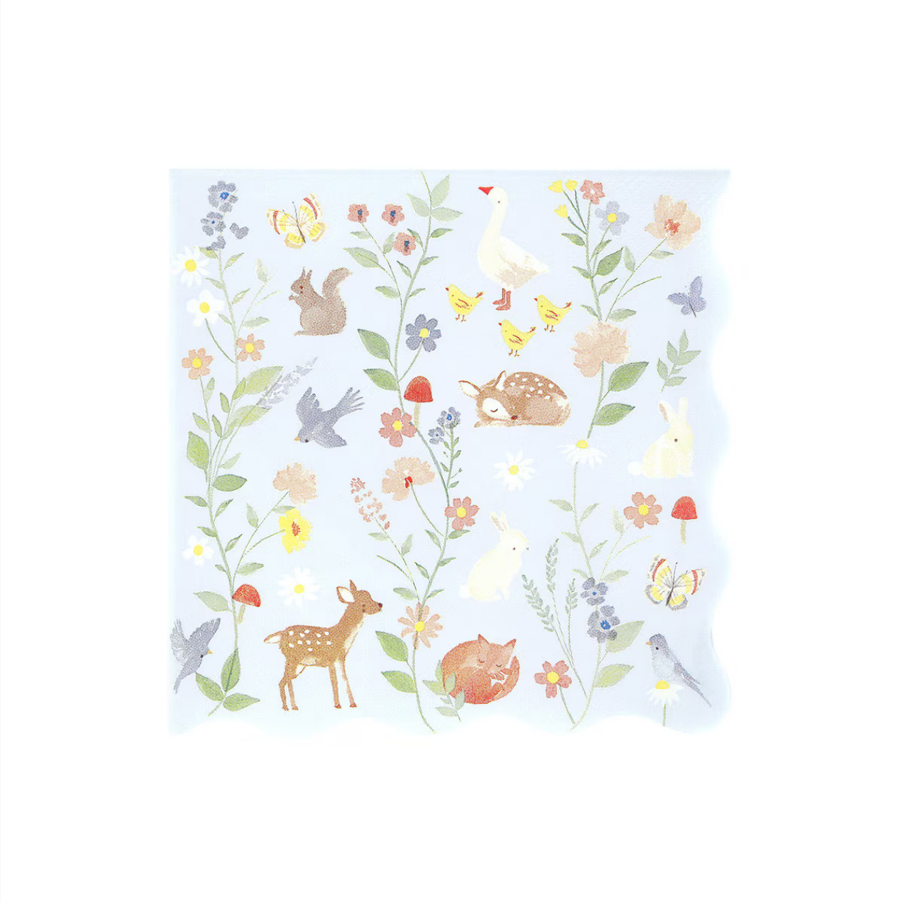 Little Animals Small Napkins (x16)