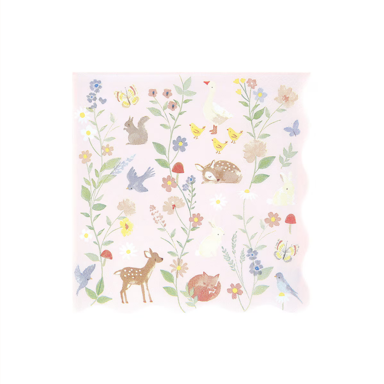 Little Animals Small Napkins (x16)