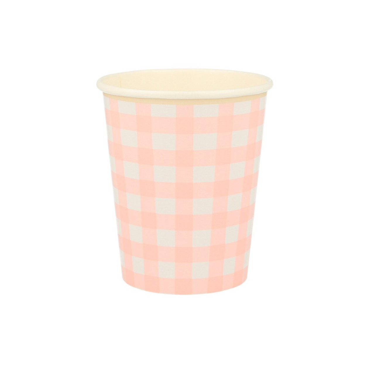 Gingham Cups (x12)