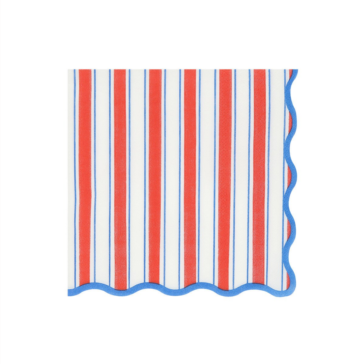 Nautical Striped Large Napkins (x16)
