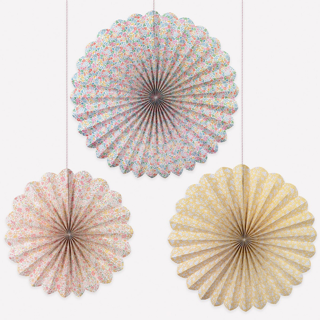 Meri Meri x Liberty Giant Pinwheel Decorations (x3)