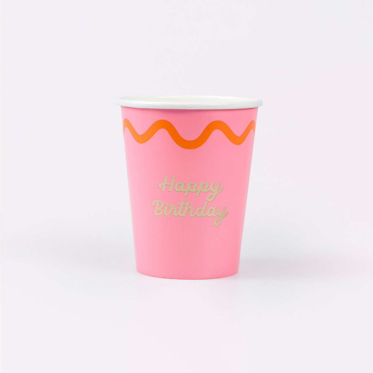 Wiggle Edge Cups (x8)