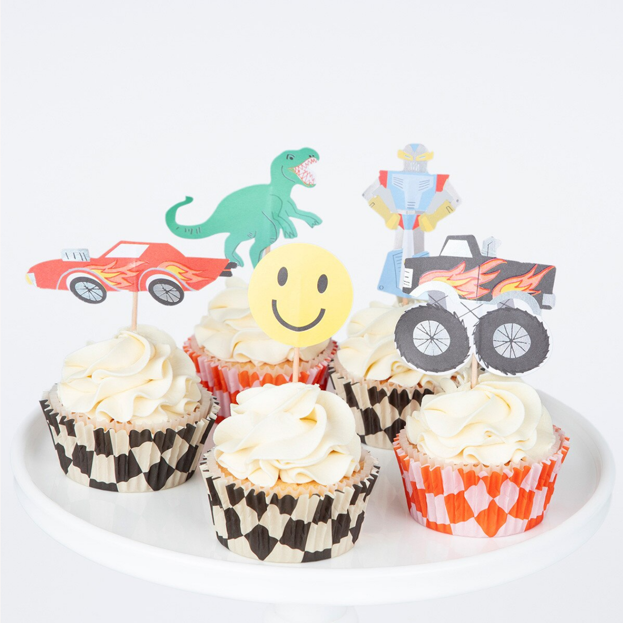 Monster Truck Cupcake Kit (x24 toppers)