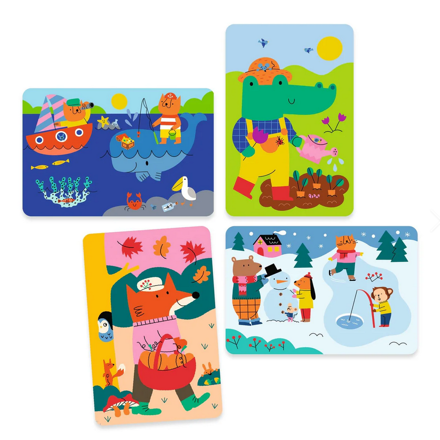4 Seasons Magic Coloring Kit