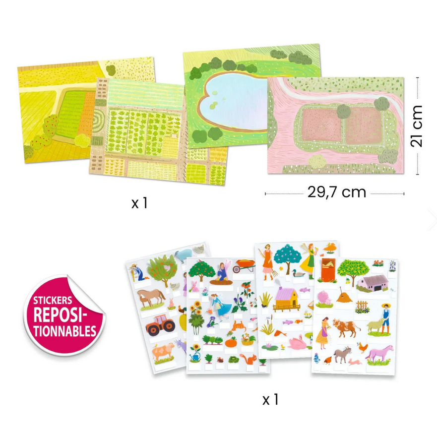 Farm Lift Up Stickers