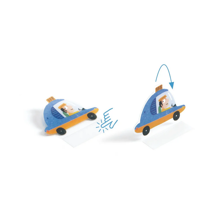 Vehicles Lift Up Stickers