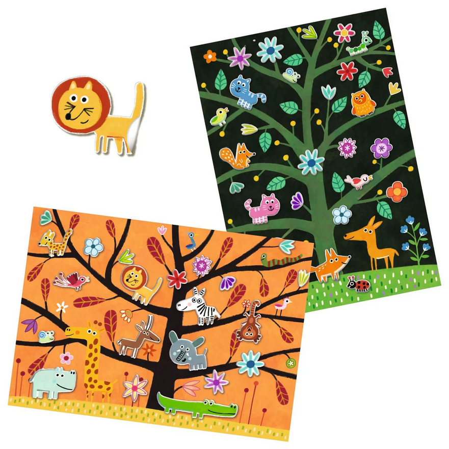 Off-Ground Tag Repositionable Stickers