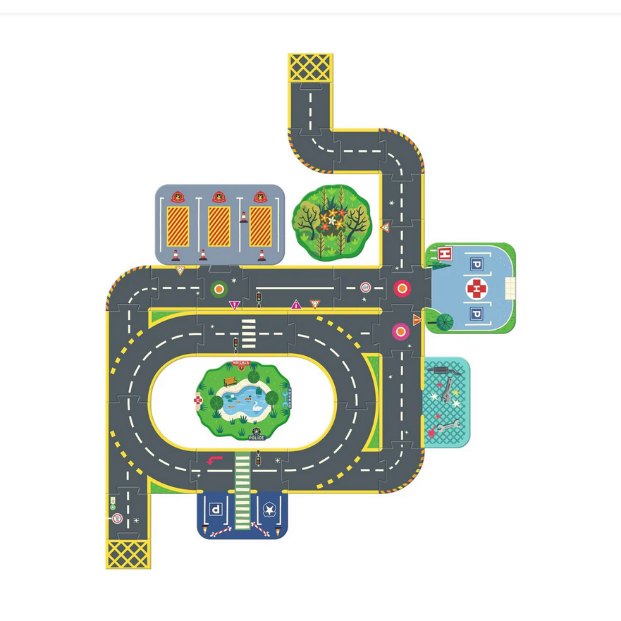 Crazy Motors Puzzle'Up Ville