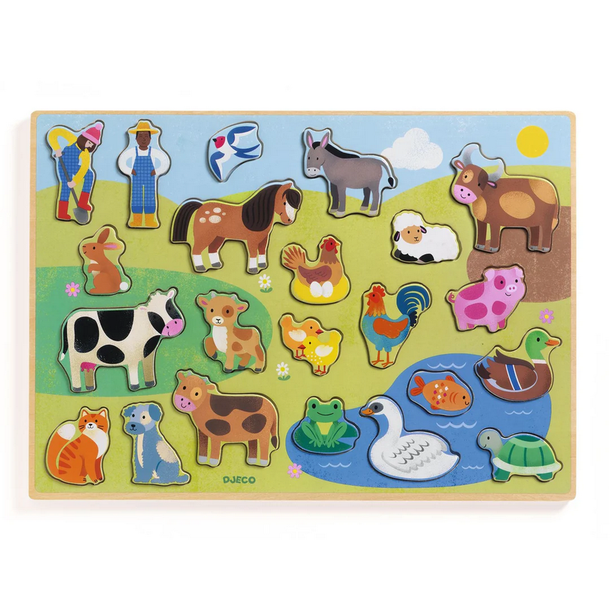 Puzzlo Farm Wooden Puzzle