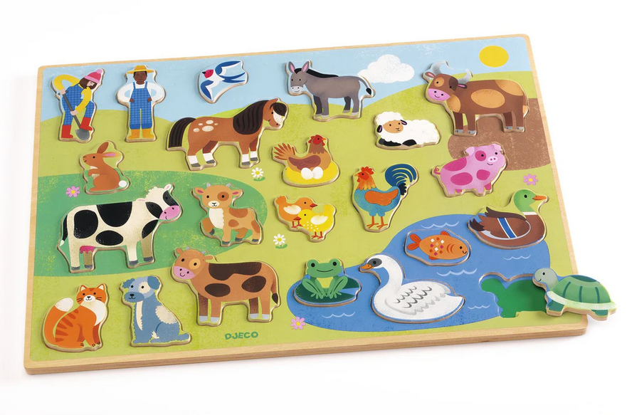 Puzzlo Farm Wooden Puzzle