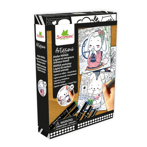 Artissimo -S Layout and markers – Kawaii animals
