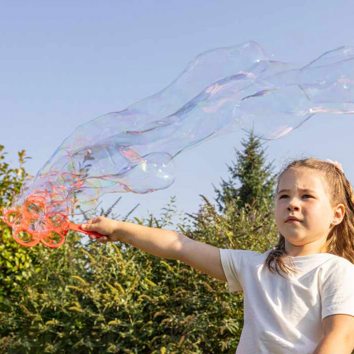 PUSTEFIX Bubble Wand Set Flower Power