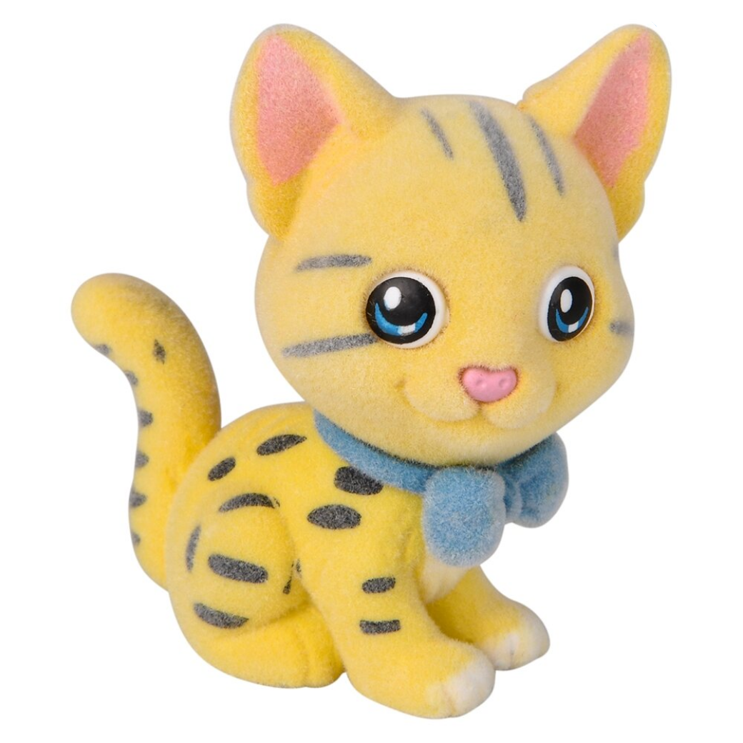 1.5" Flocked Micro Cat Assortment