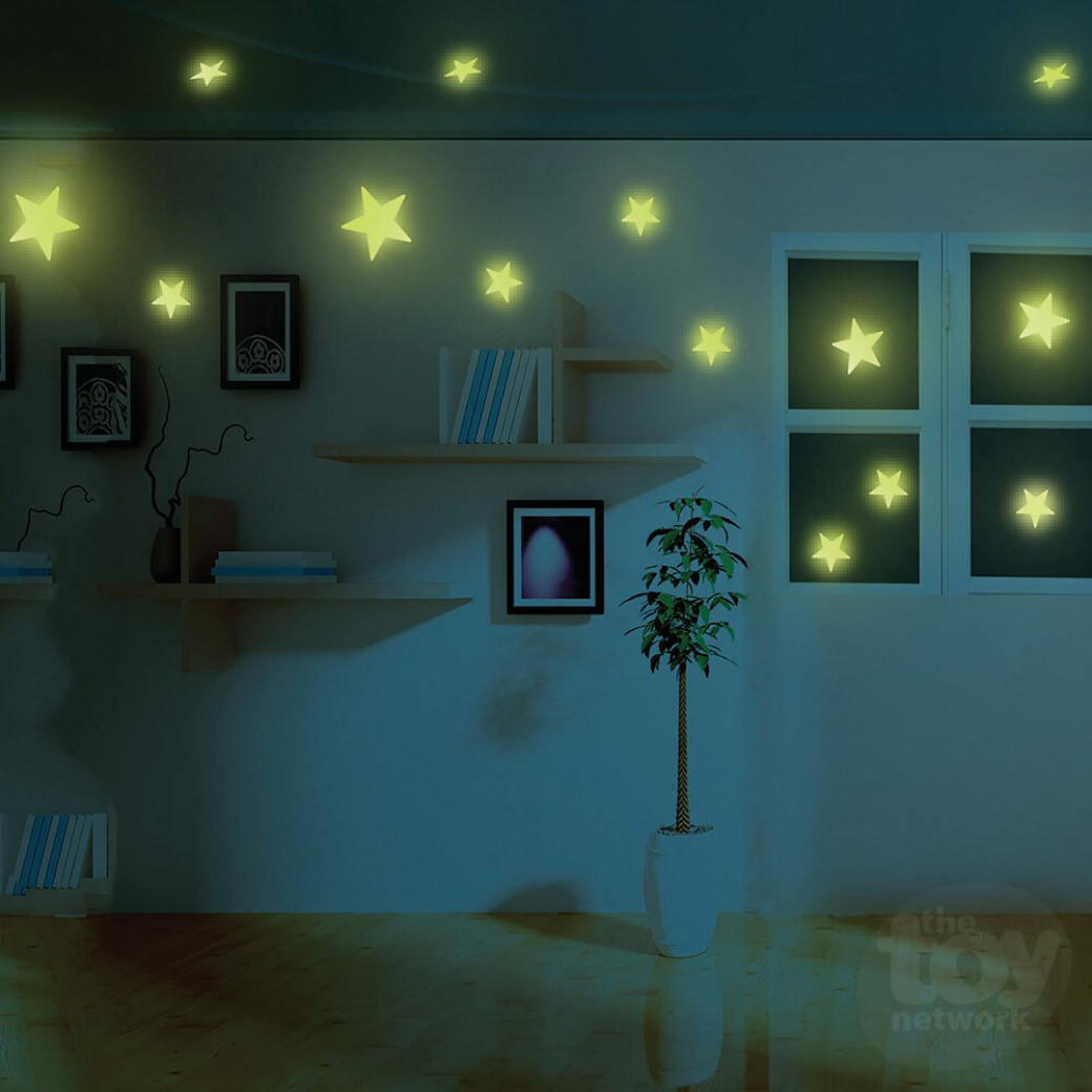 Glow-In-The-Dark Mini Stars