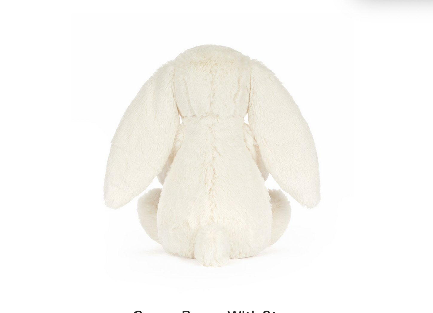 Cream Bunny with Star