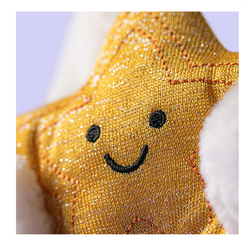 Cream Bunny with Star