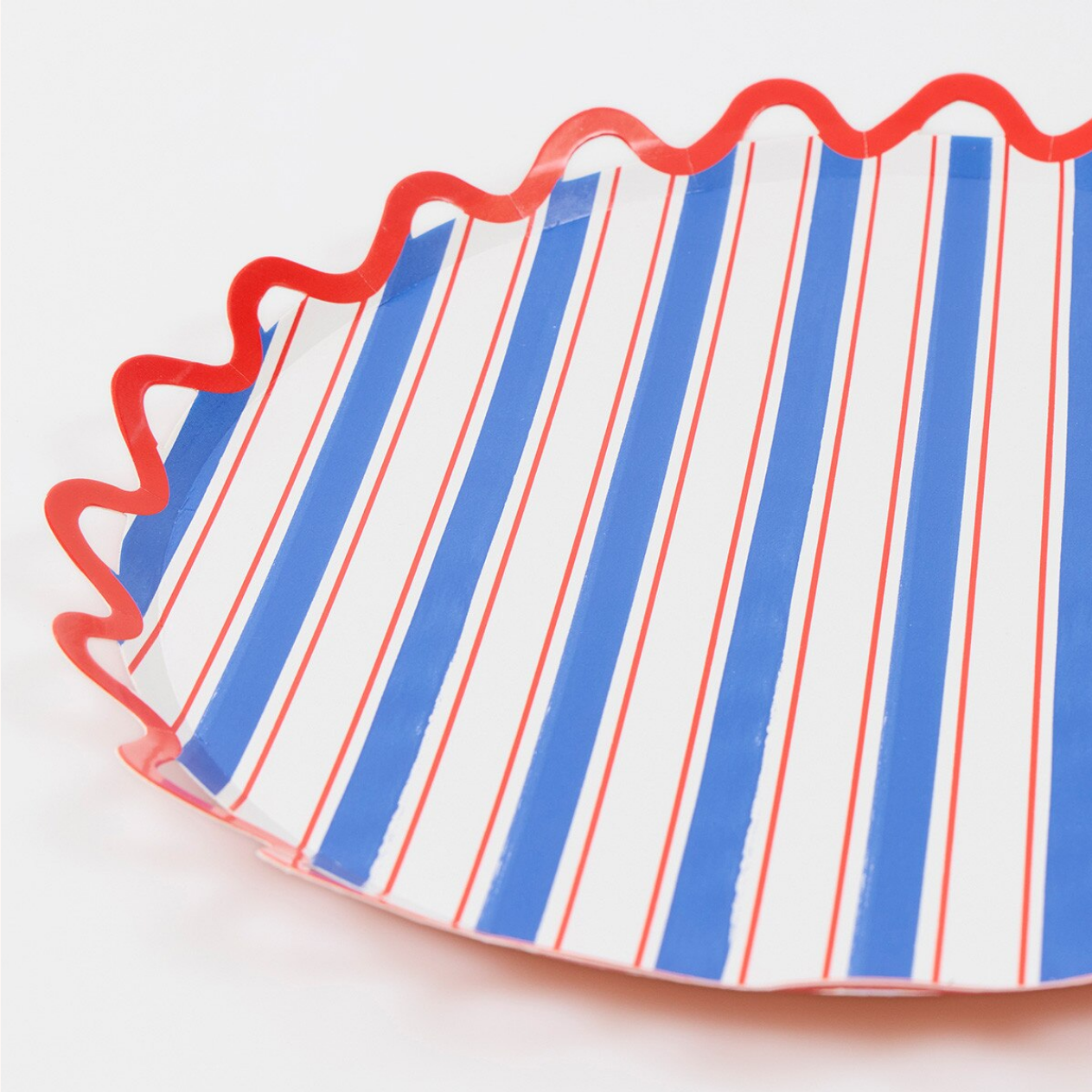 Nautical Striped Dinner Plates (x8)