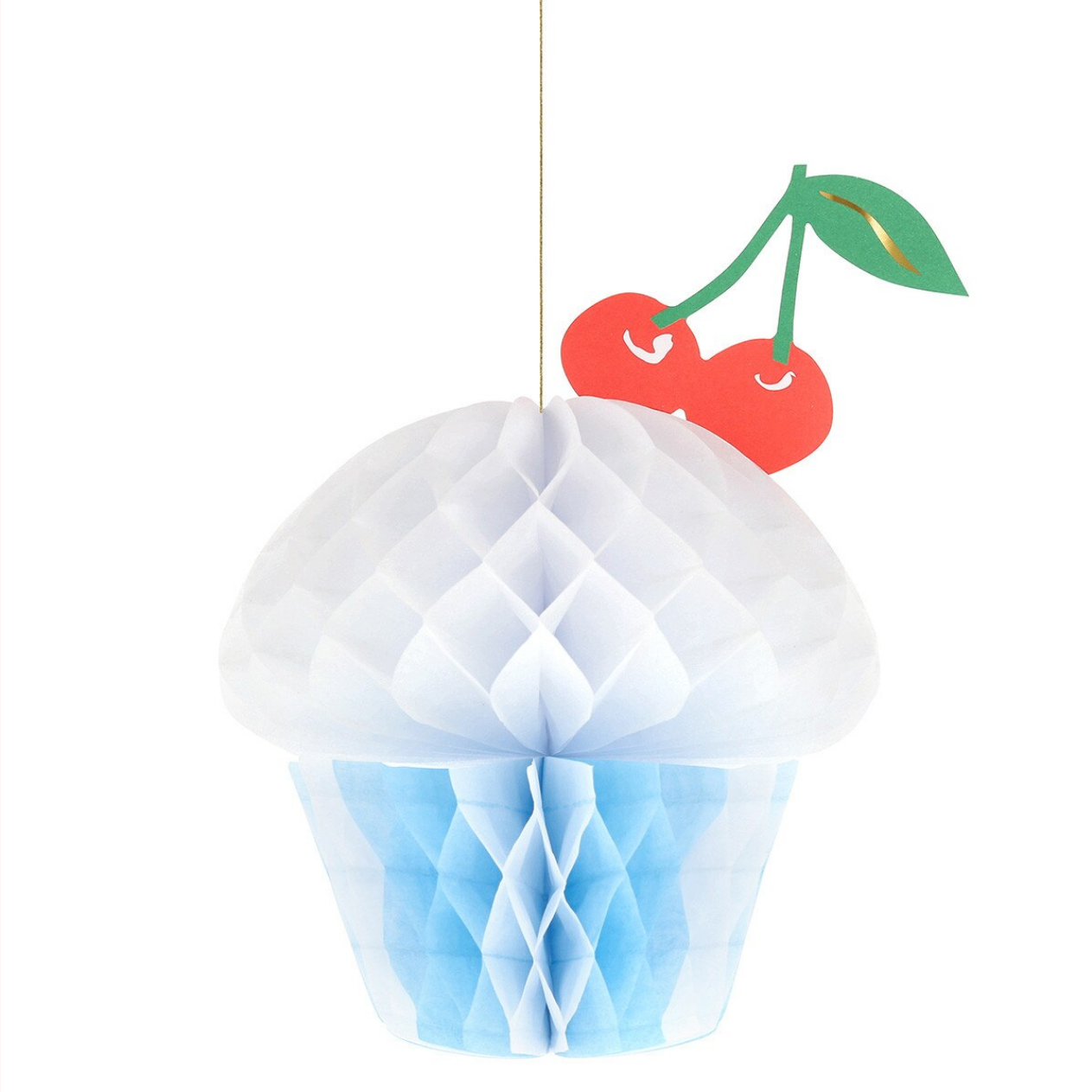 Honeycomb Cupcake Decorations (x4)