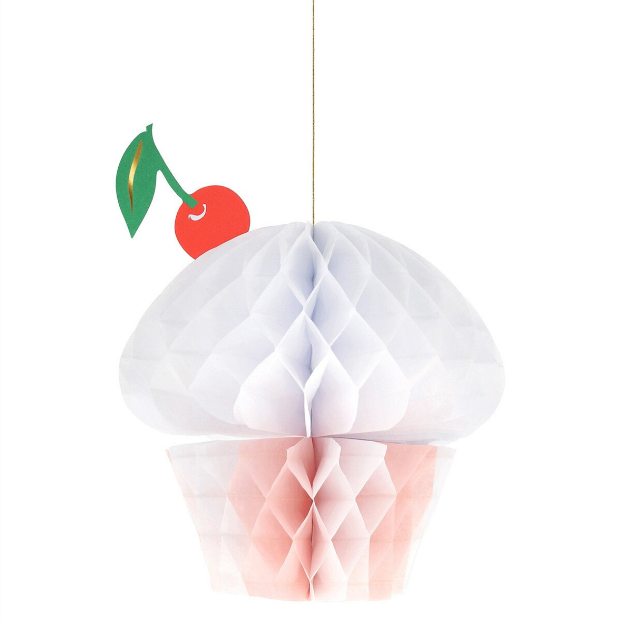 Honeycomb Cupcake Decorations (x4)