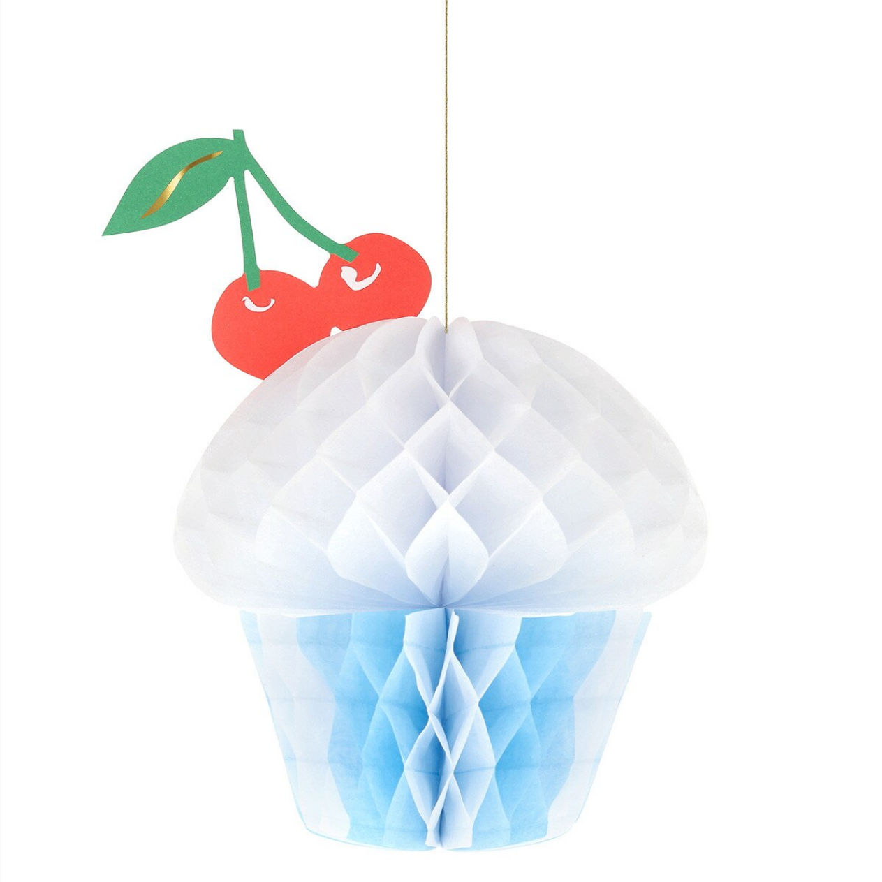 Honeycomb Cupcake Decorations (x4)