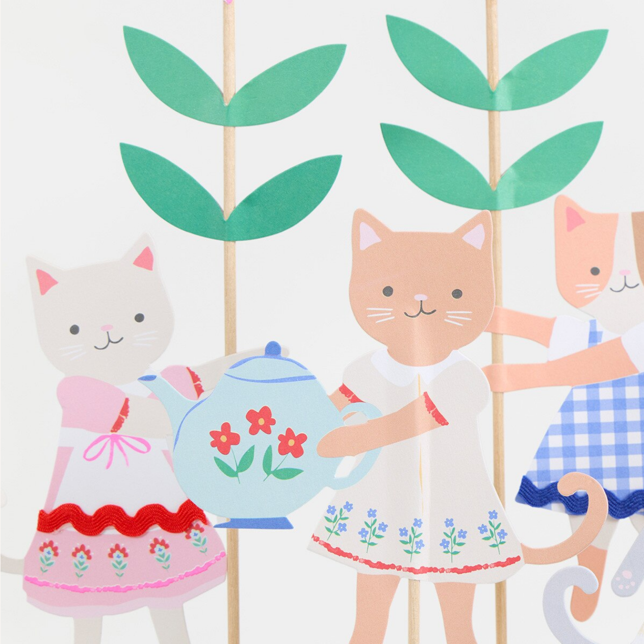 Kitten Club Cake Toppers (x4)