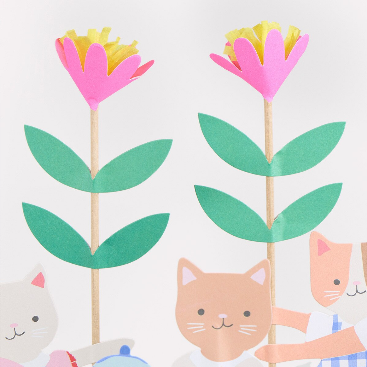 Kitten Club Cake Toppers (x4)