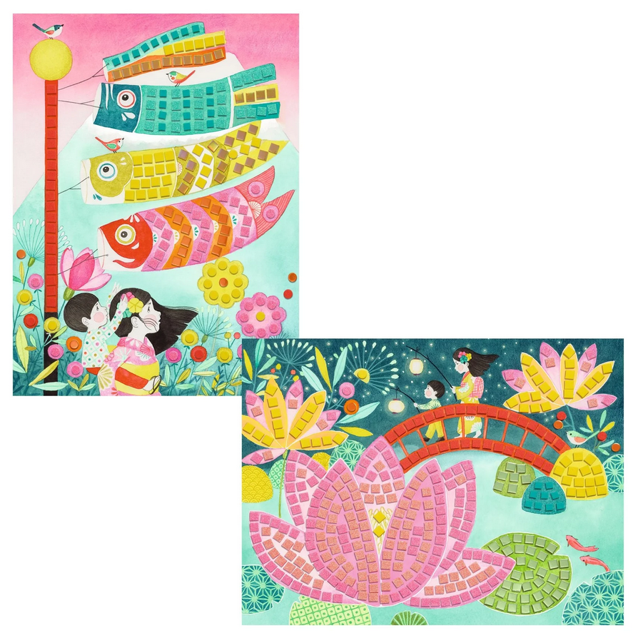 Kyoto Sticker Mosaic Craft Kit