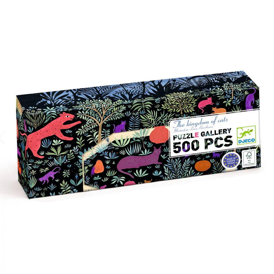 The Kingdom of Cats Gallery Jigsaw Puzzle -500pcs