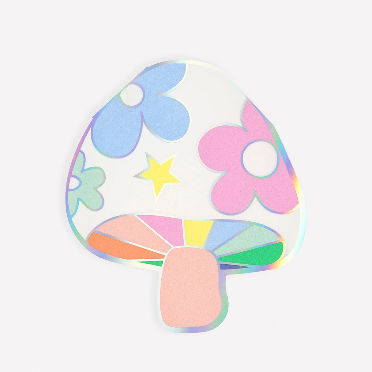 Groovy Mushroom Napkins (x16)