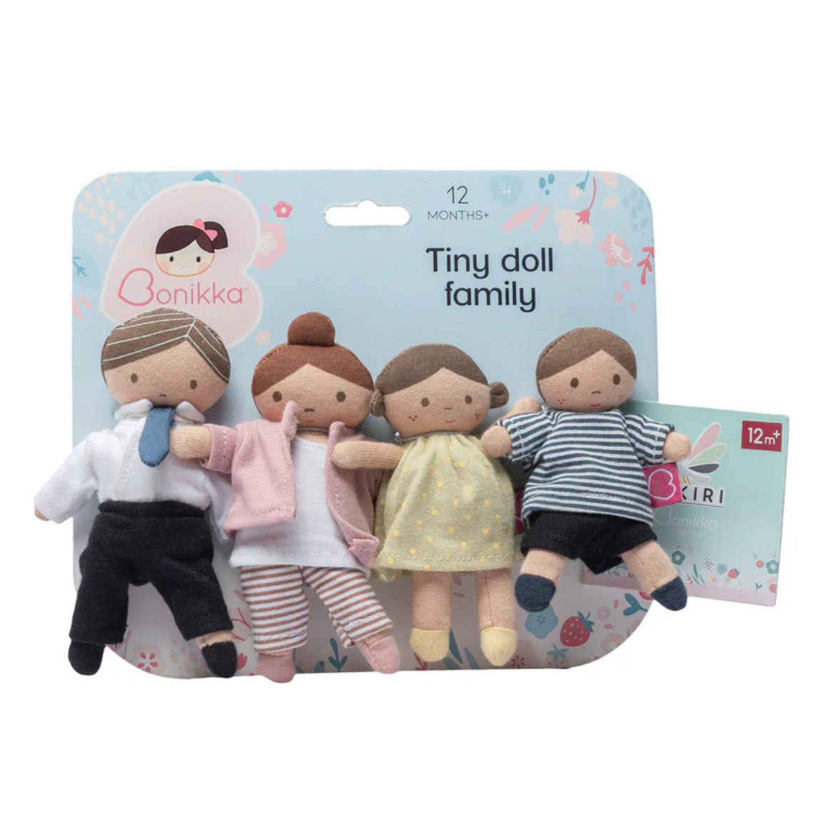 Set of four small dolls