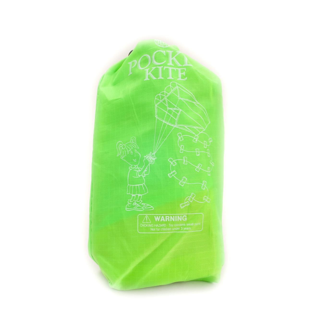 Green Pock Kite packaging with kite illustration on a white background