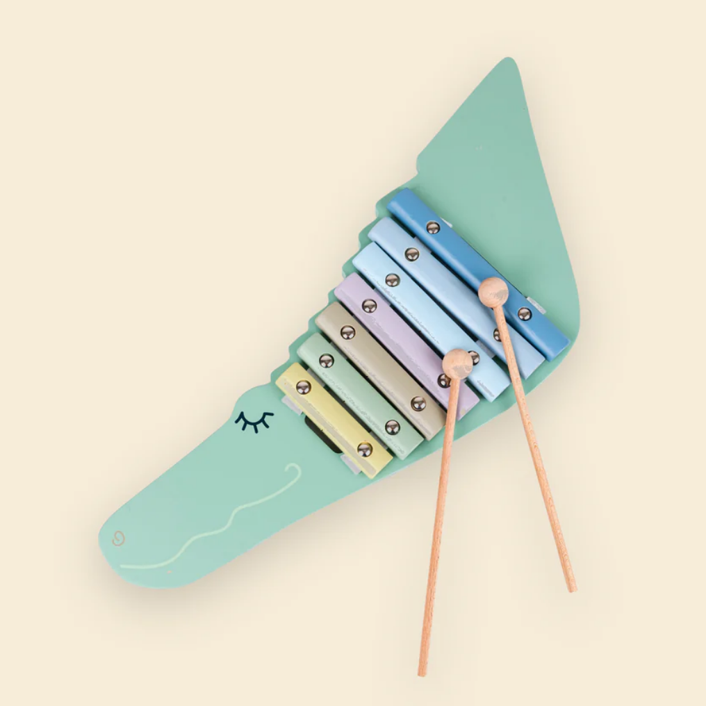 WOODEN XYLOPHONE CROCodile