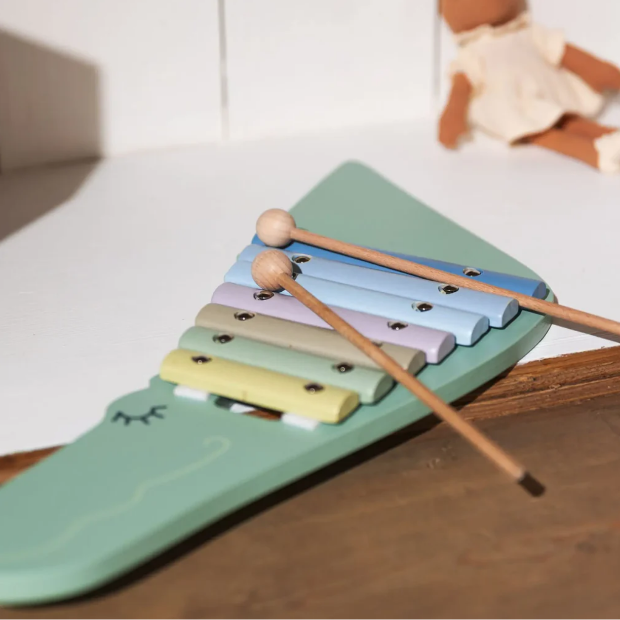 WOODEN XYLOPHONE CROCodile