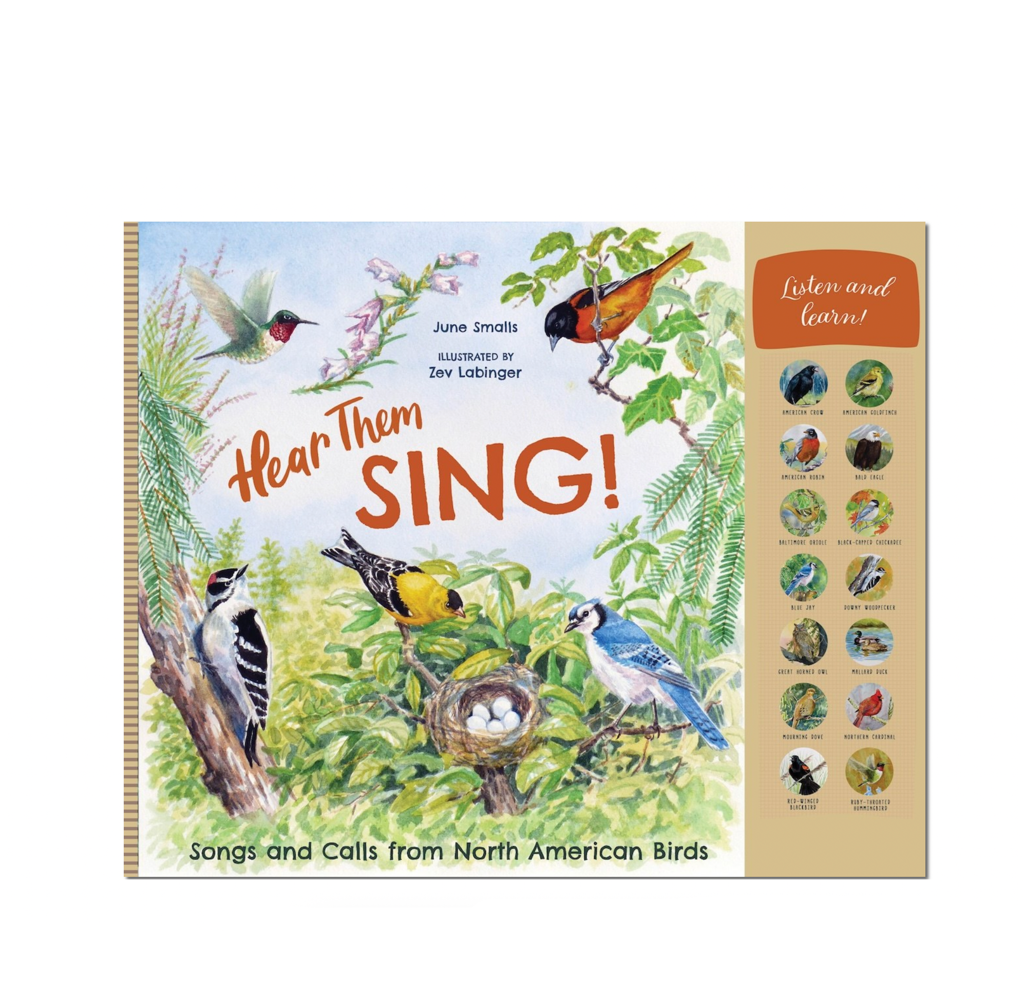 Hear Them Sing: A Kid's Book of North American Bird Songs and Calls